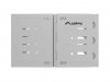 Lanberg Uchwyt ścienny rack 19 6U 497x400/240 szary